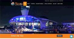 Desktop Screenshot of mirage-tours.com