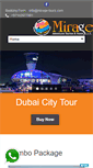 Mobile Screenshot of mirage-tours.com